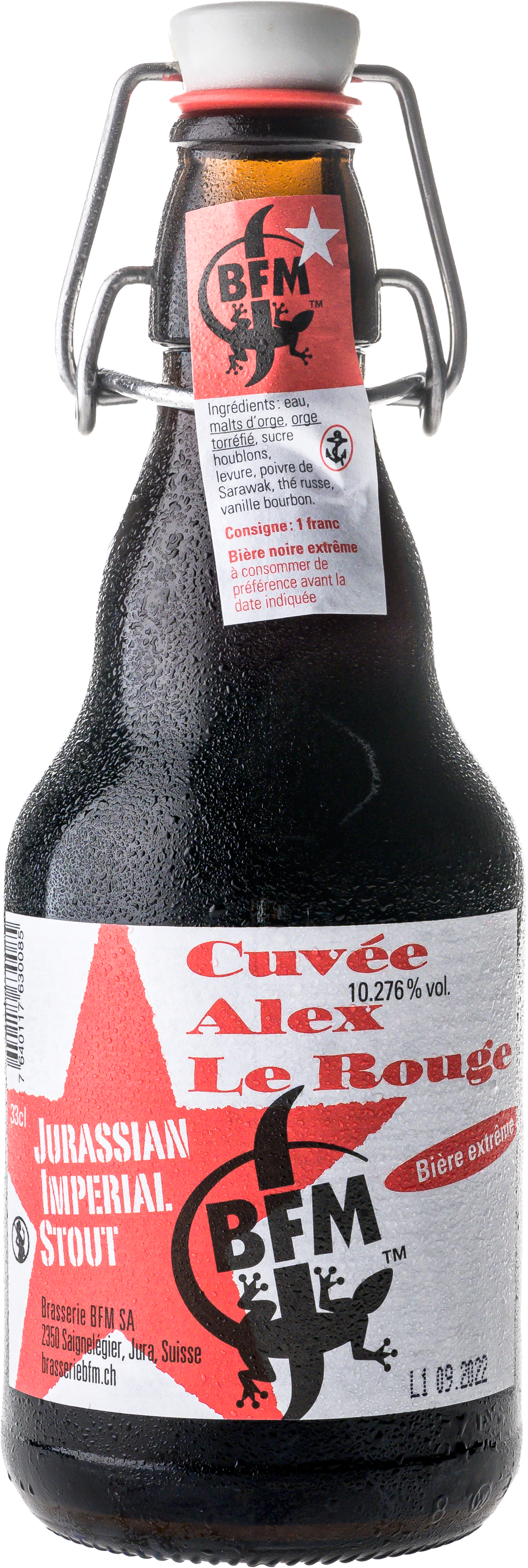/Cuvée Alex le Rouge VC  **
Franches Montagnes Harasse