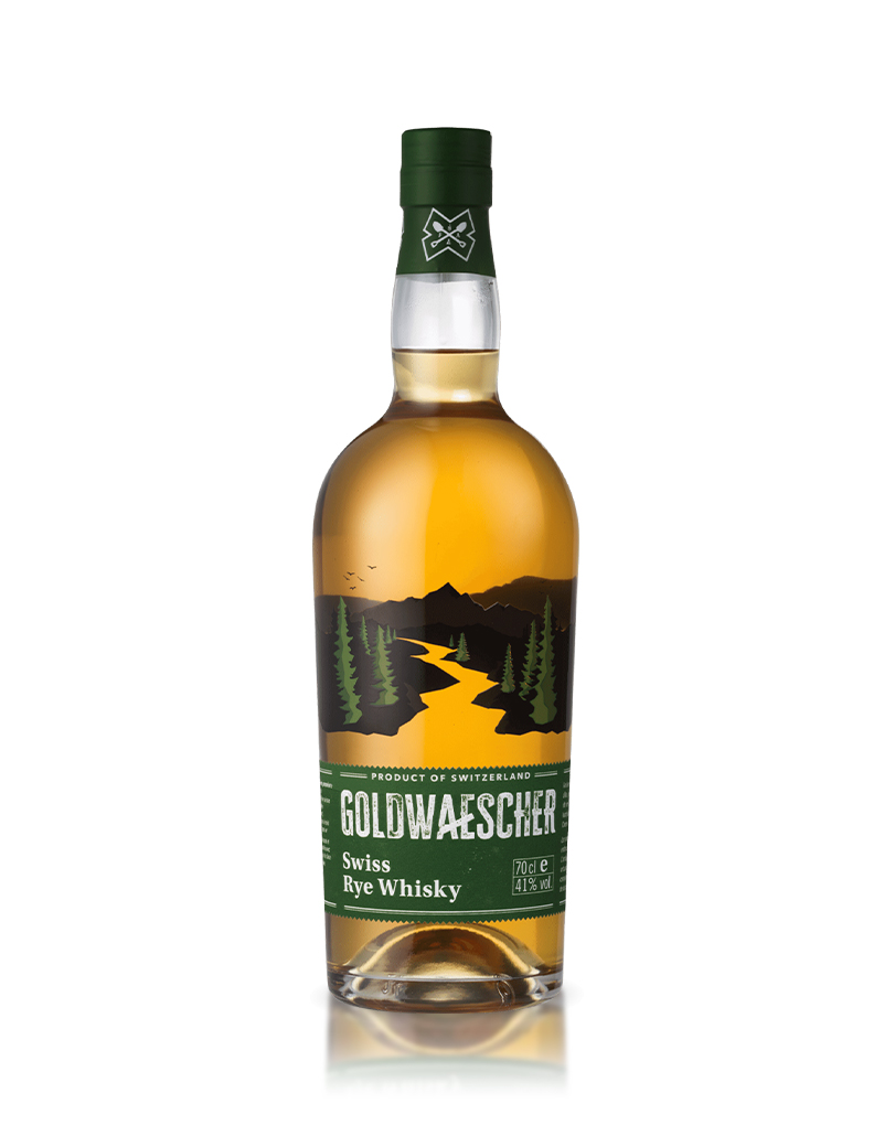 Goldwaescher swiss rye whisky