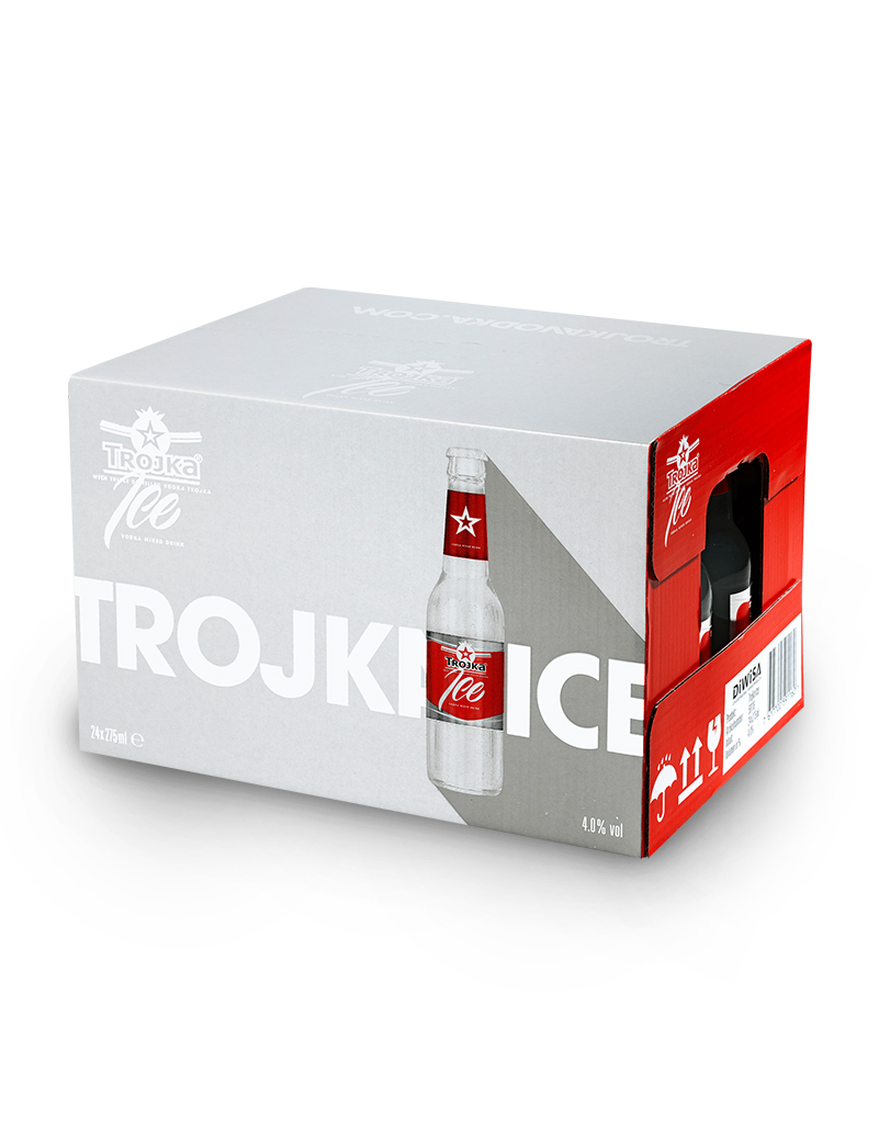 Trojka Ice Vodka Mixed Drink Boîte
24-Pack