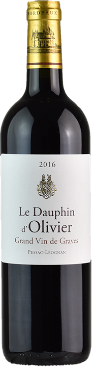 Dauphin d'Olivier rouge
Pessac-Léognan AOC