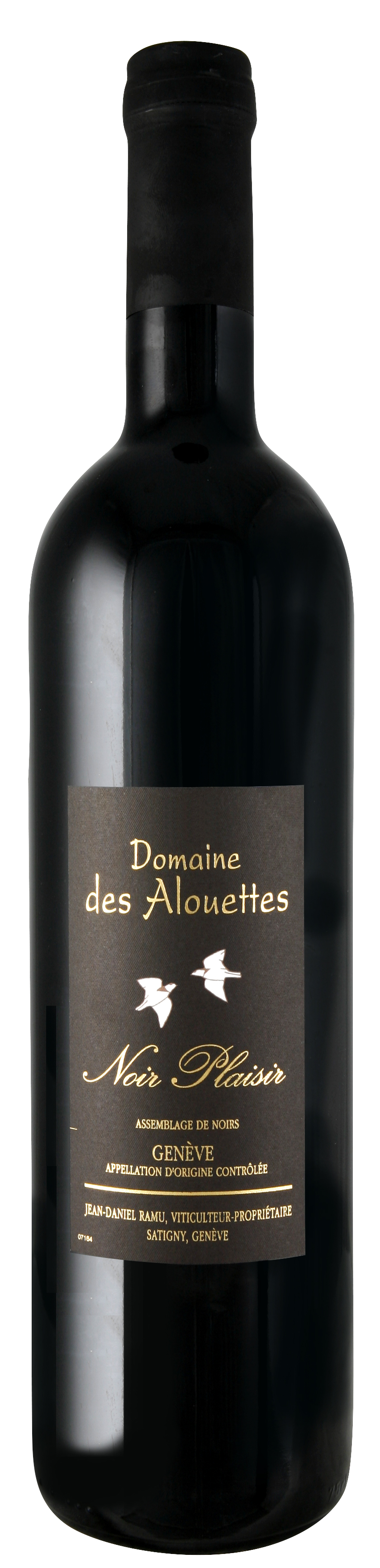 Noir Plaisir Pinot Noir Genève
Domaine des Alouettes AOC