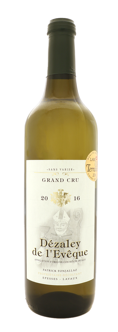 Dézaley grand cru de l'évêque blanc
Domaine Patrick Fonjallaz