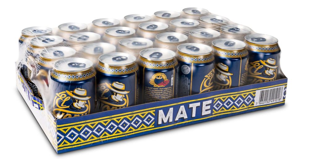 El Tony Mate et Guarana Boîte  **
24-pack (bleu)