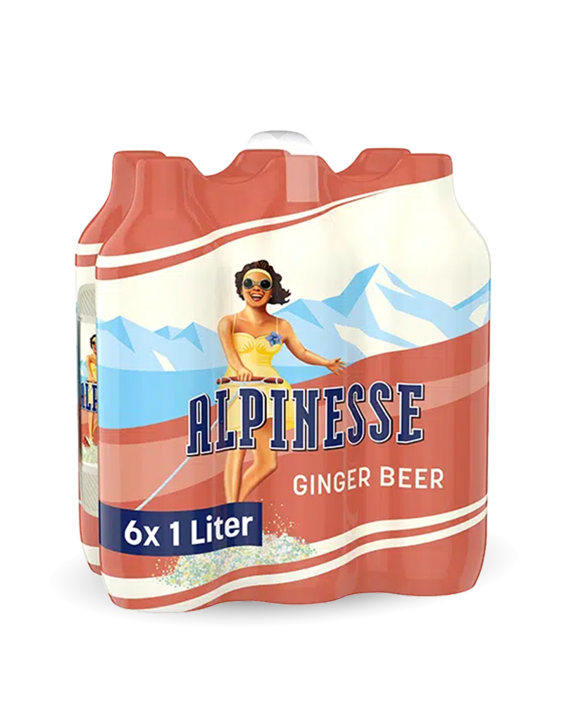 Alpinesse ginger beer pet 6-pack  **