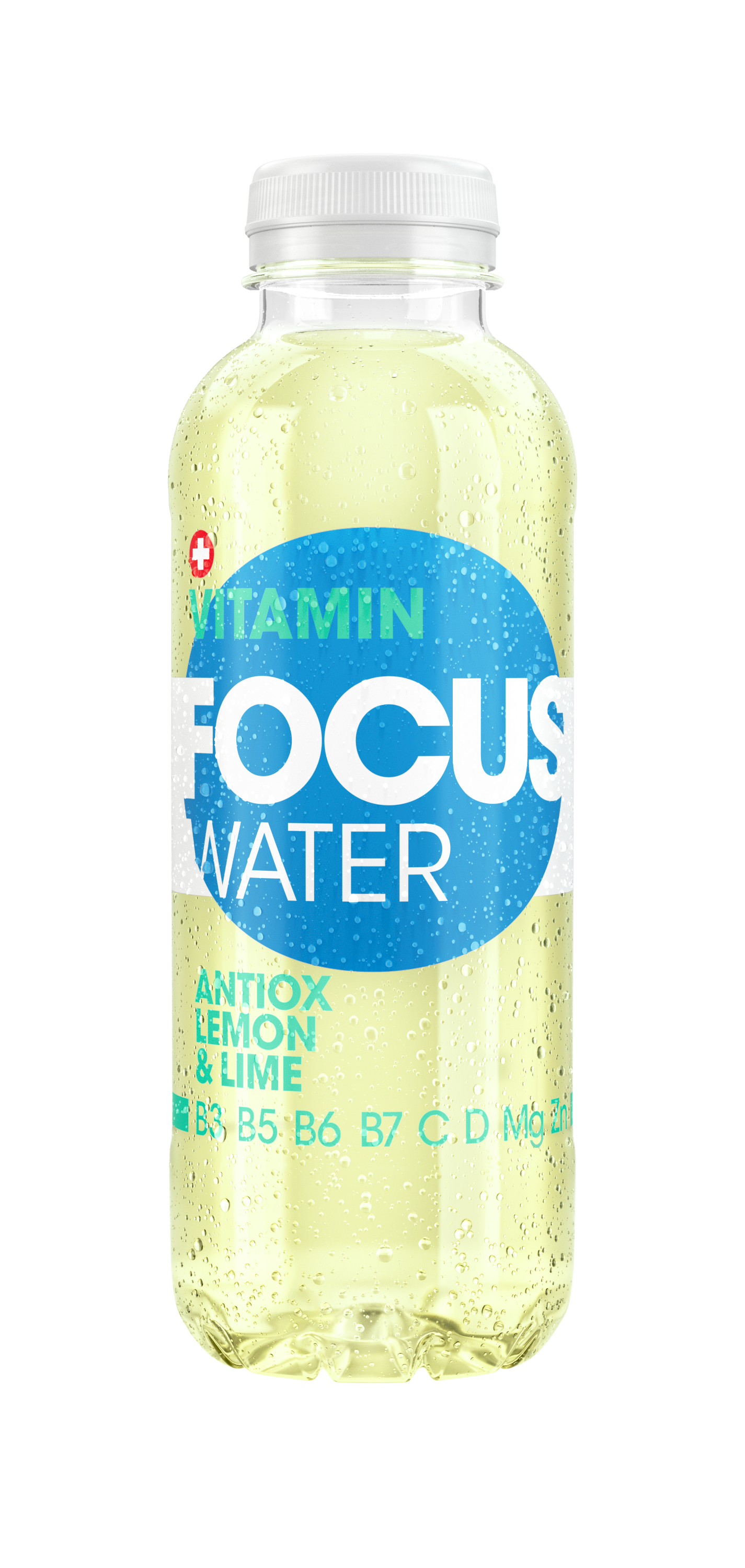 Focus Water citron et citron vert 12-Pack Pet  **"Reload"