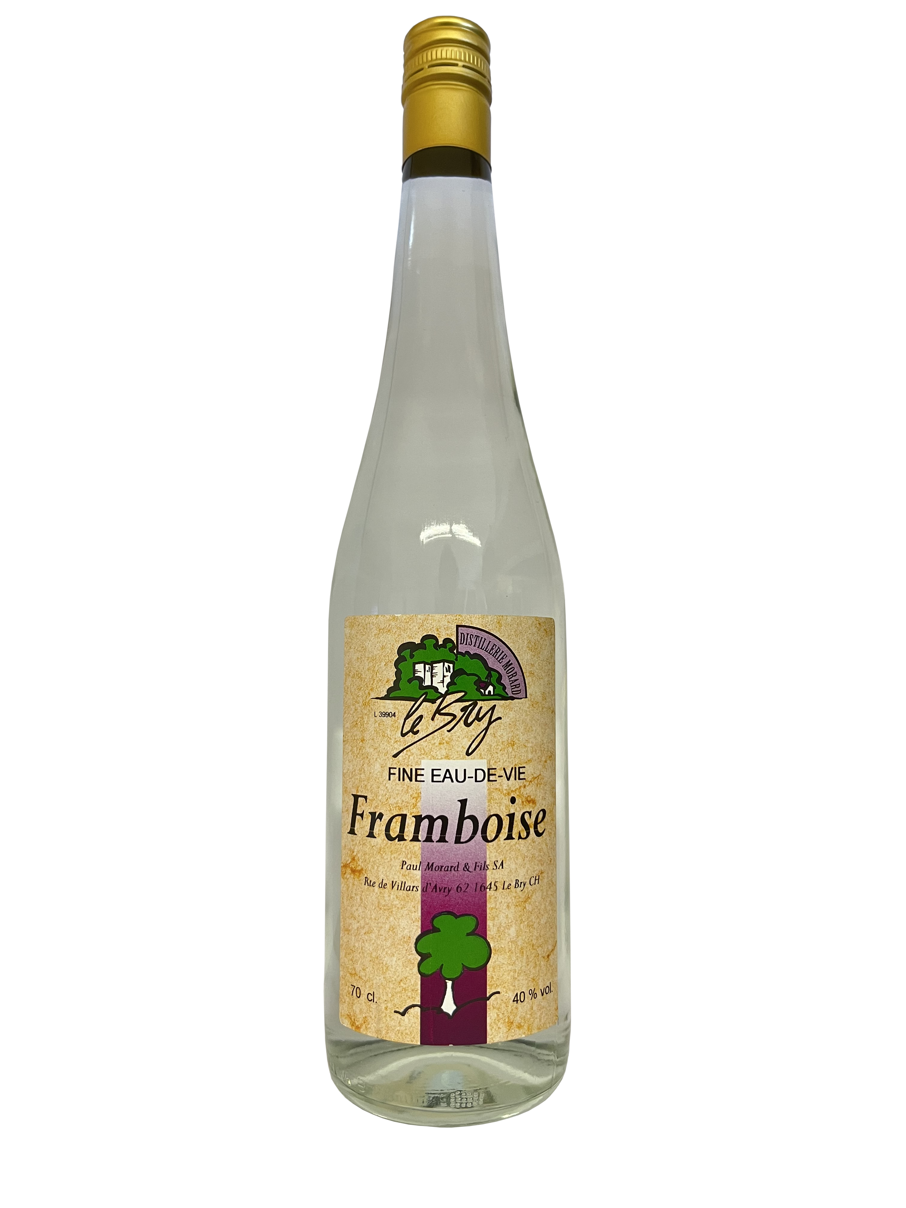 Morard Framboise 
Eau-de-vie Le Bry