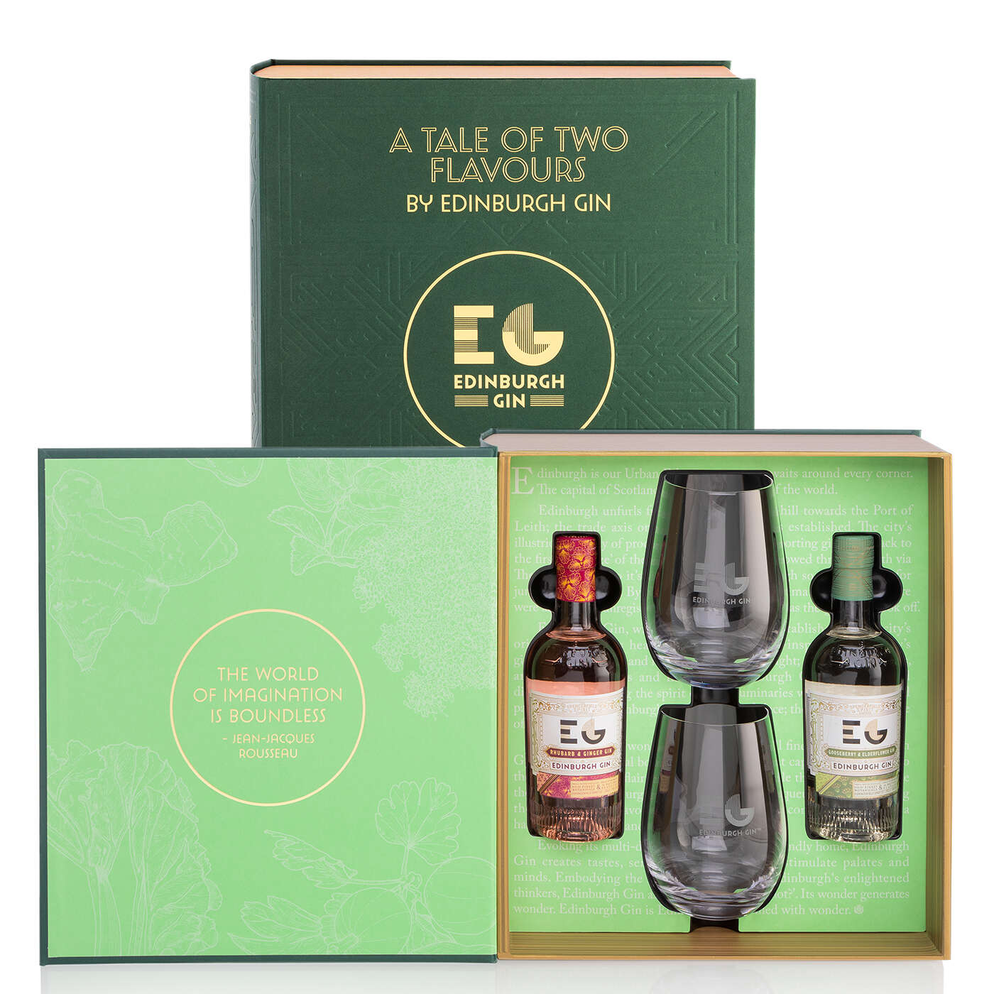 Gin Edinburg Duo
Coffret 2x 20cl + 2 verres 