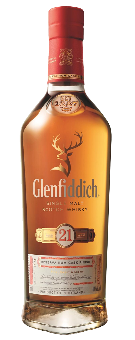 Glenfiddich whisky 21 ans
Single Malt Rum Cask