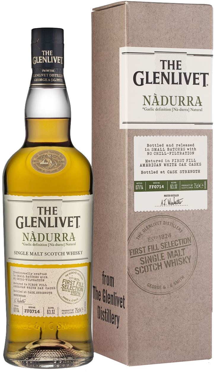 Glenlivet Whisky Nadura 
First fill selection