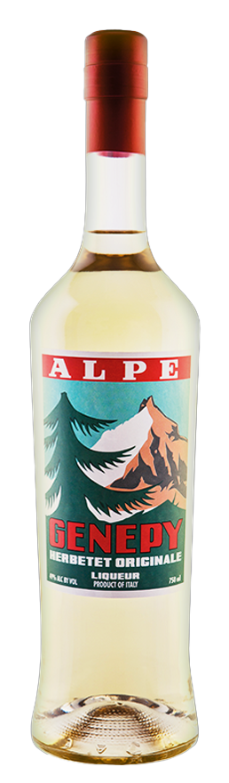 Génépi Herbetet eau-de-vie Distillerie Alpe, Aoste