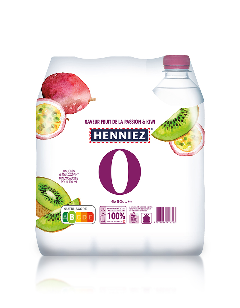 Henniez 0Kcal Passion-Kiwi
6-pack PET