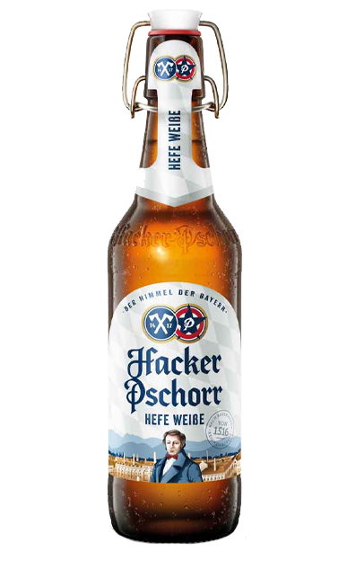 Hacker Pschorr Hefe Weisse Bugel VC
Munchen Harasse