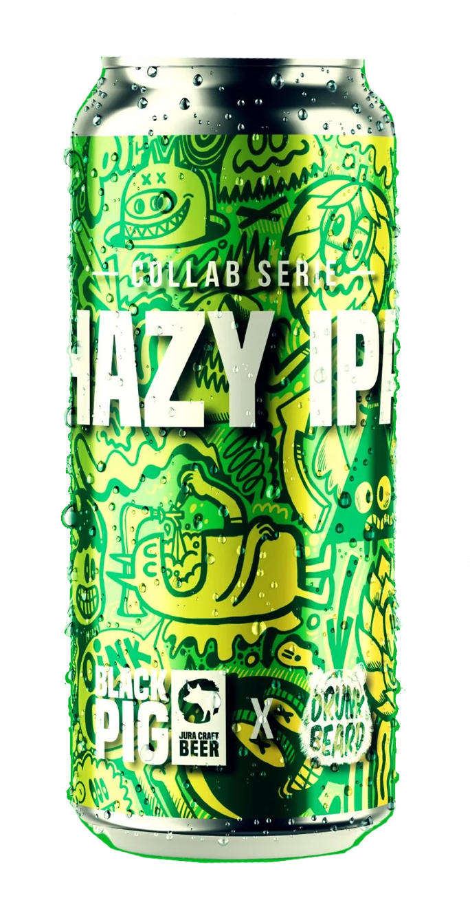 Hazy IPA India pale ale boîte **Brasserie Blackpig