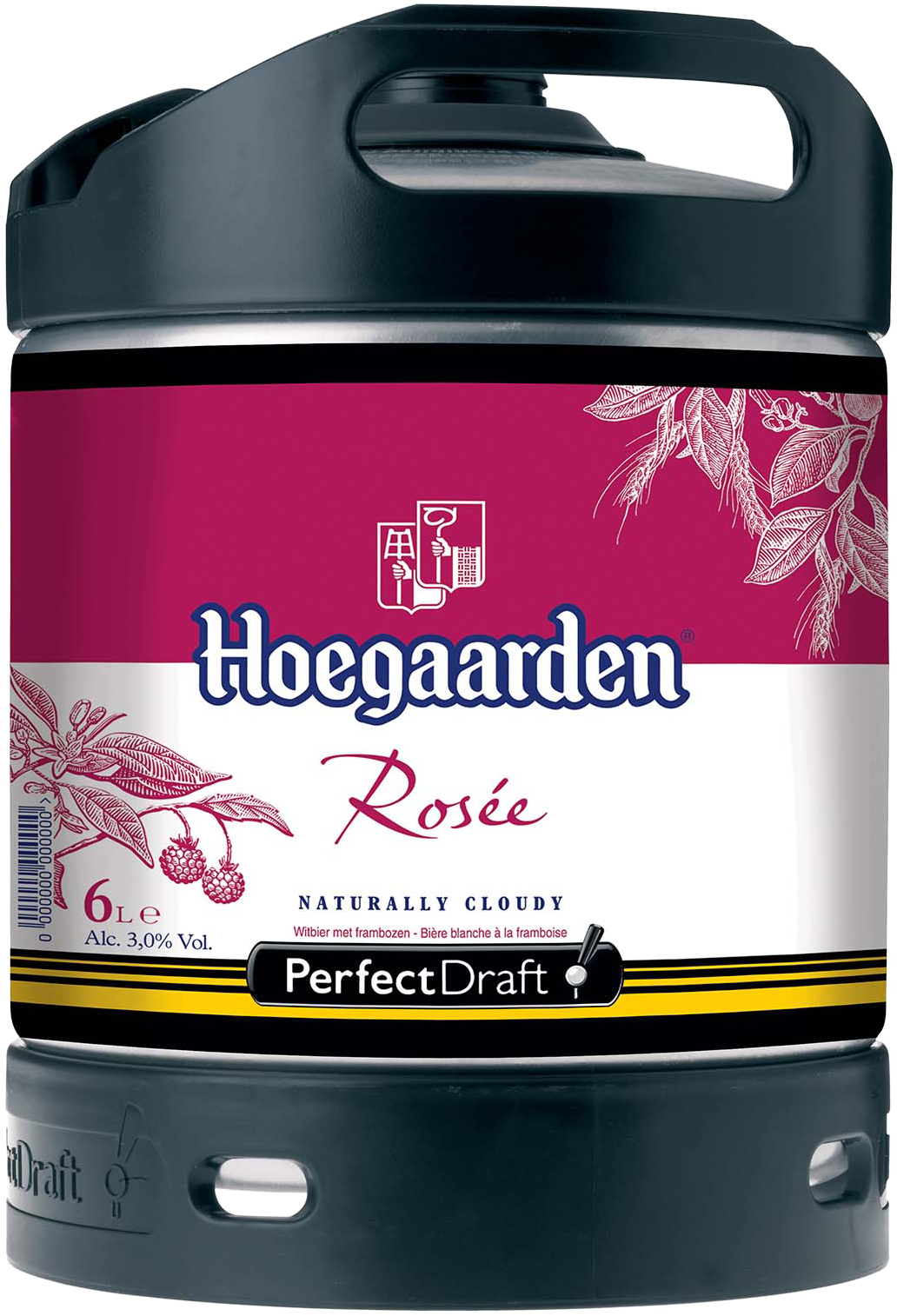 Hoegaarden rosé 6l mini-fût  **Perfect Draft