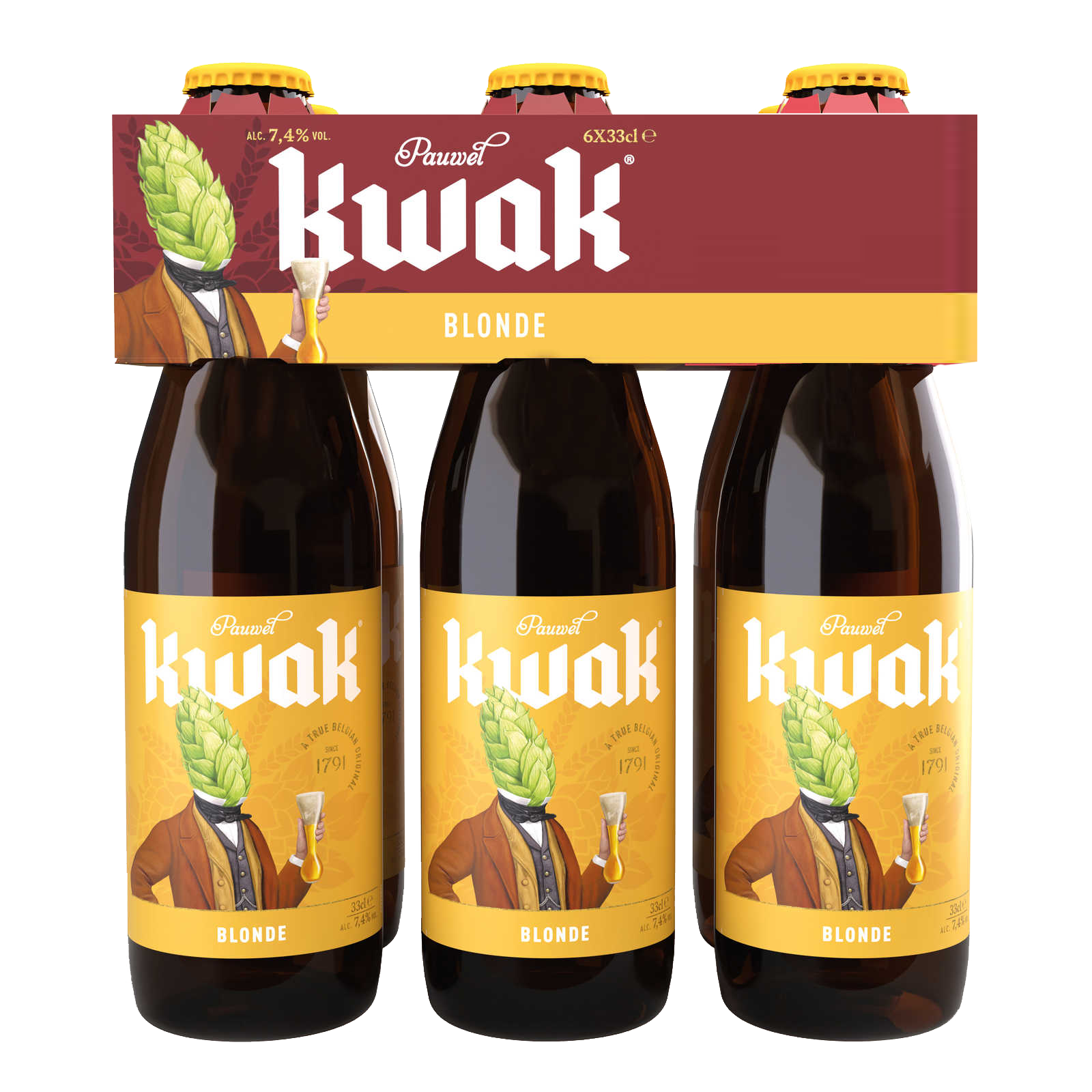 Kwak blonde VP
6-pack Belgique