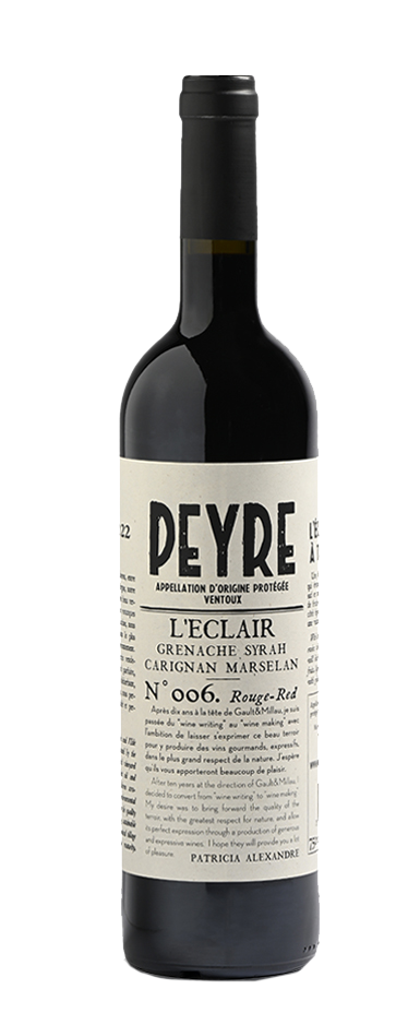 L'Eclair assemblage rouge
Domaine des Peyre Ventoux AOP
pas disponible
