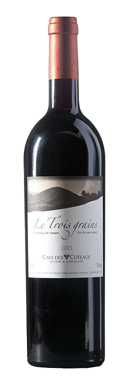 /Le Trois Grains assemblage rouge VDP SuisseCave des Coteaux Cortaillod