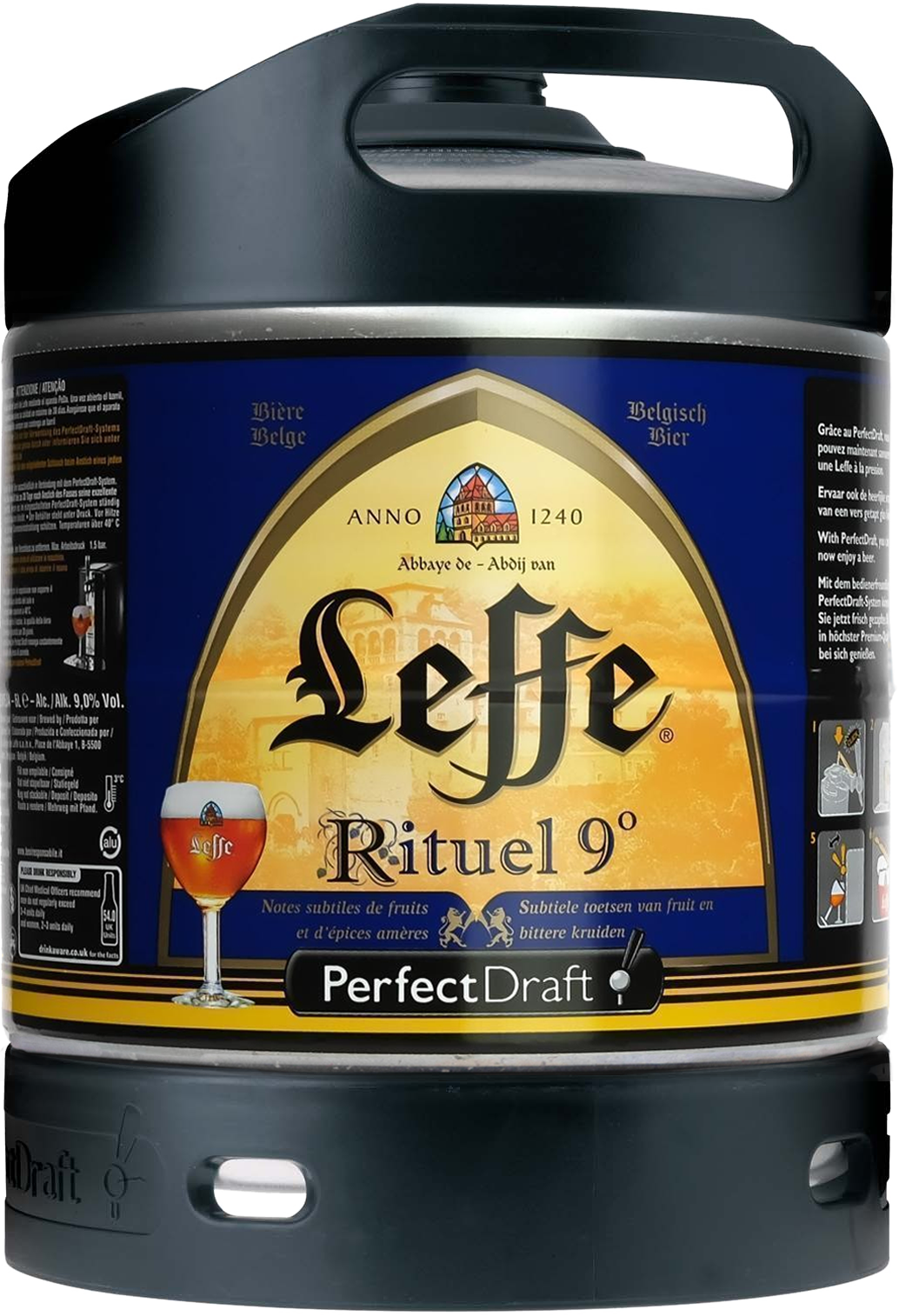 Leffe rituel 6l mini-fût
Perfect Draft