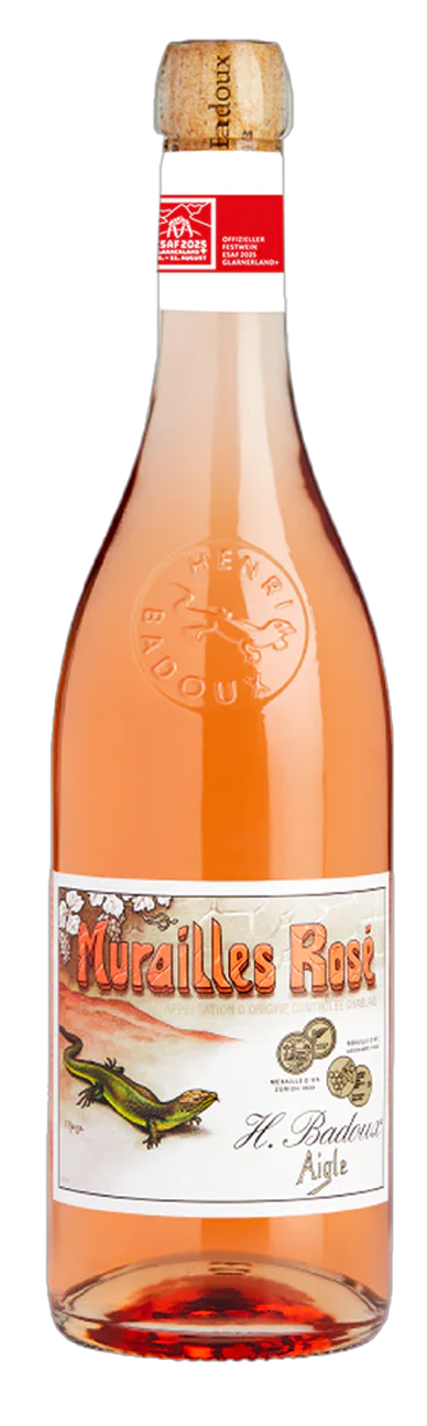 Les Murailles rosé  **
Cave Badoux Aigle AOC