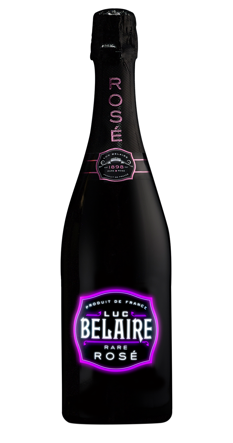 /Luc Belaire rare rosé luminous  **Mousseux