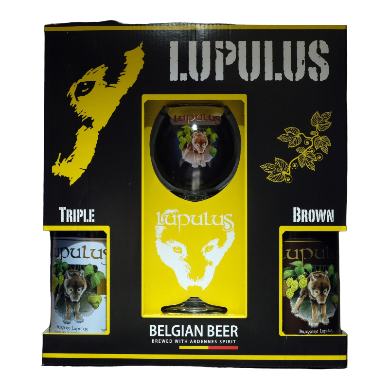 Lupulus Coffret VC
2 bouteilles 75cl + 1 verre