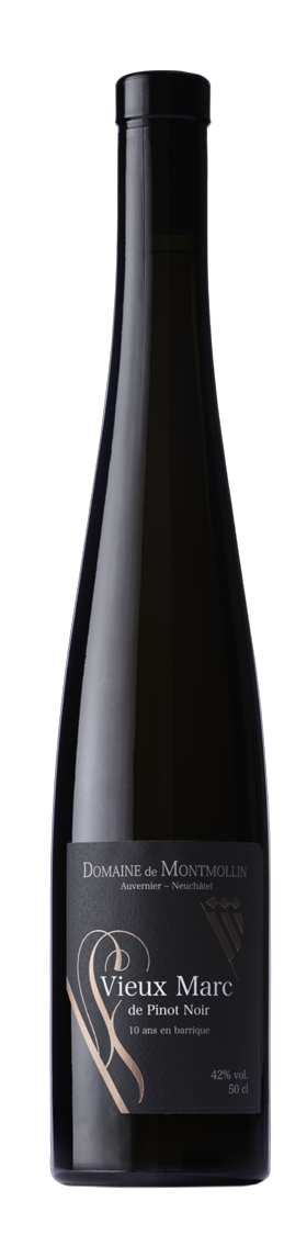 Marc de Pinot noir de Neuchâtel 10 ans barrique
Domaine de Montmollin