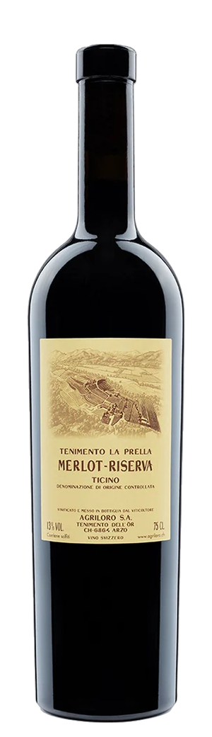 Prella Merlot Reserva MagnumAgriloro Arzo Tessin AOC