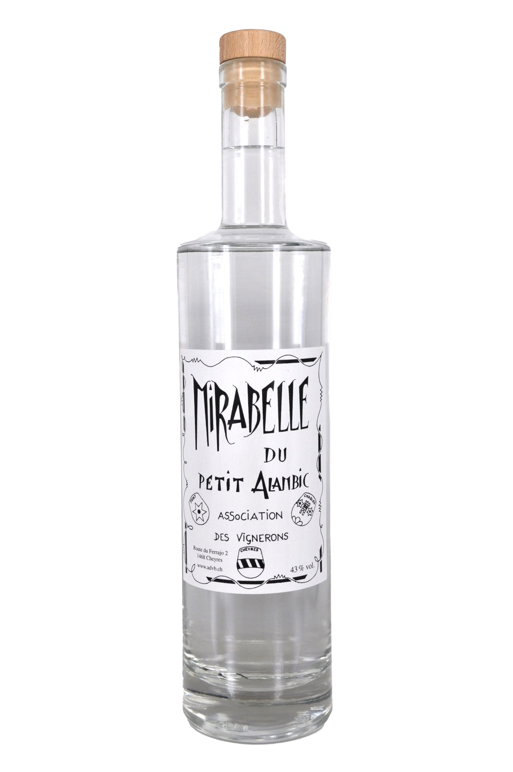 Mirabelle de Cheyres 
Eau-de-vie