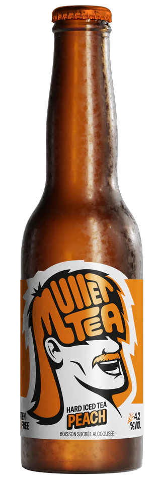 Mullet Tea peach VP  **12-pack