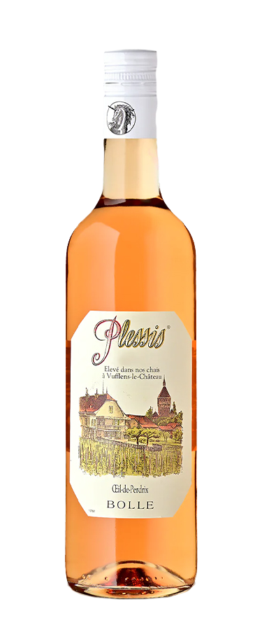 Oeil-de-Perdrix Plessis Vaud AOC
Cave Bolle Morges