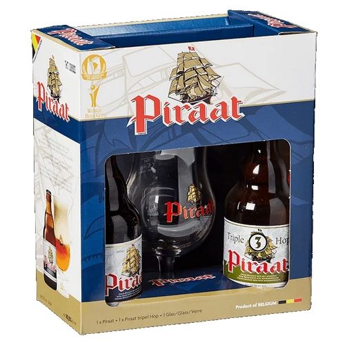 Piraat Coffret VC
2 bouteilles de 33cl + 1 verre