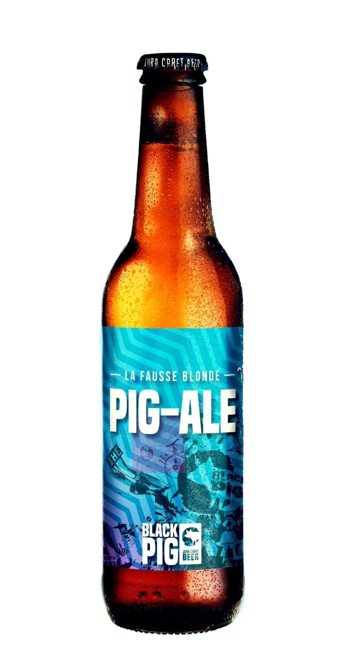 Pig-ale la fausse Blonde DDH pale ale VP   **
Brasserie Blackpig