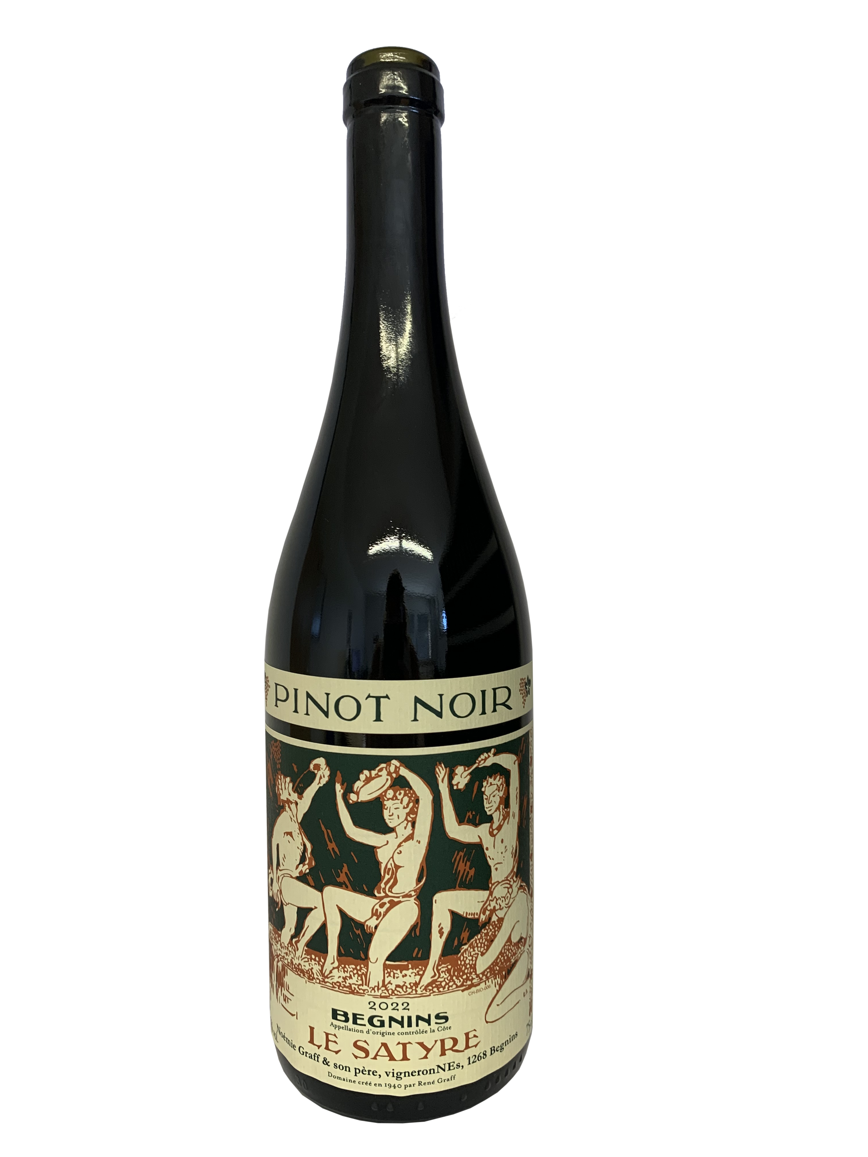 *Pinot Noir Le Satyre  **
Begnins AOC