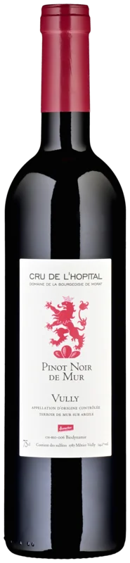 Pinot noir de Mur Cru de l'Hôpital
Domaine de la Bourgeoisie de Morat