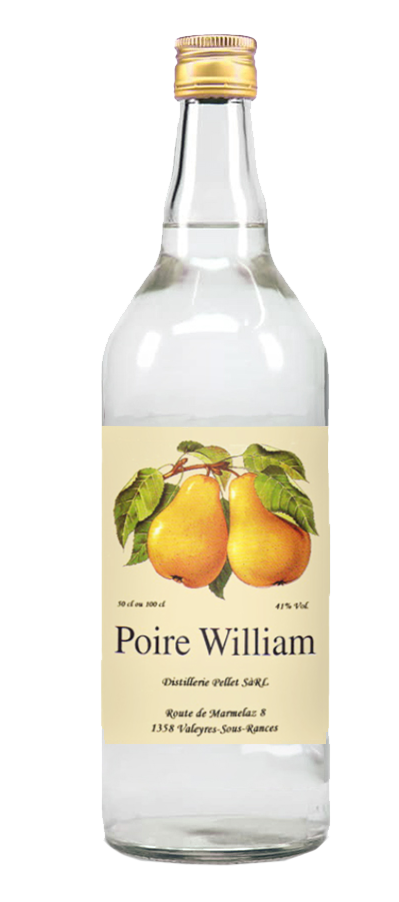 Poire William
Distillerie Pellet