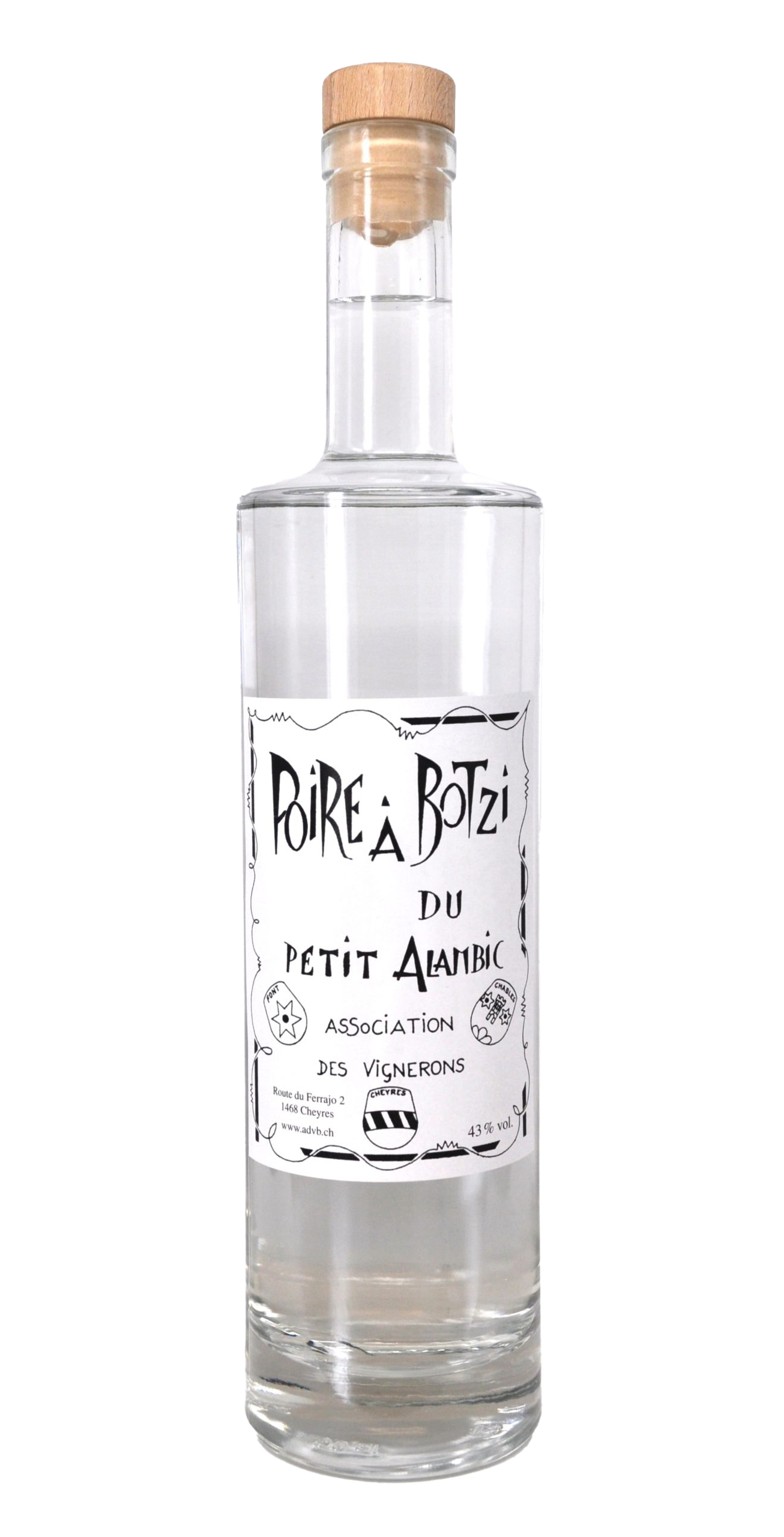 Poire à Botzi de Cheyres 
Eau-de-vie