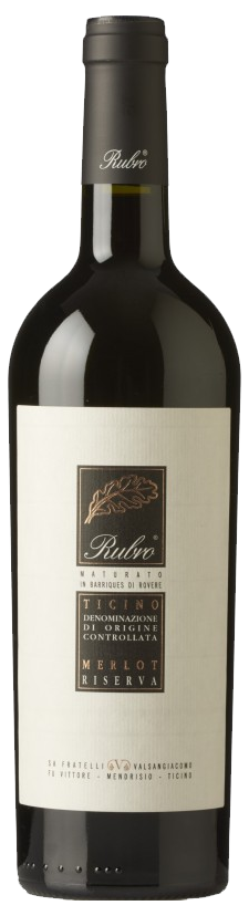 Rubro riserva rouge Merlot DOC
Cantina Valsangiacomo Tessin