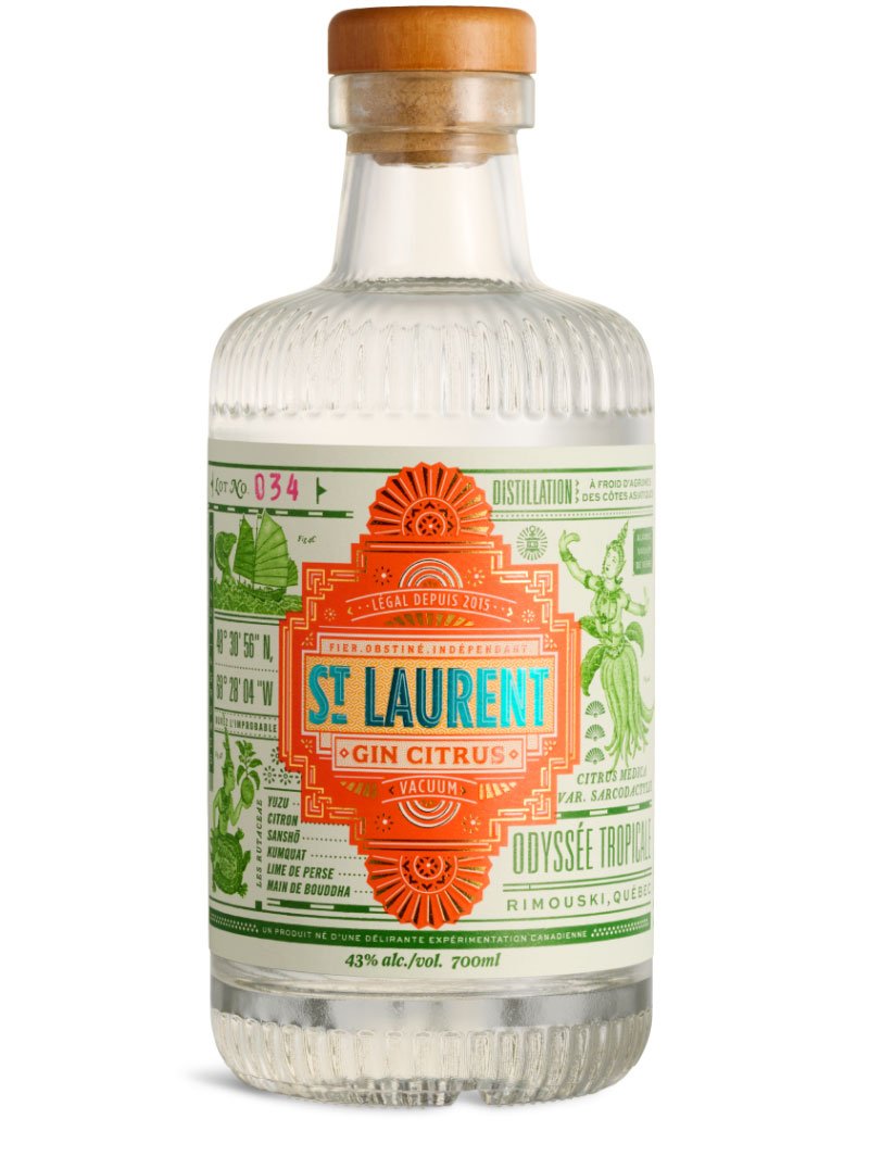 St-Laurent Gin Citron Canada