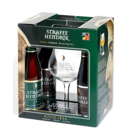 Straffe Hendrick Coffret VC
4 bouteilles 33cl + 1 verre