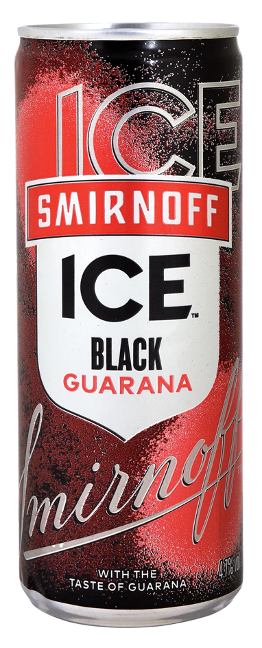 /Smirnoff Ice black guarana Vodka
Boîte 6 x 4-pack