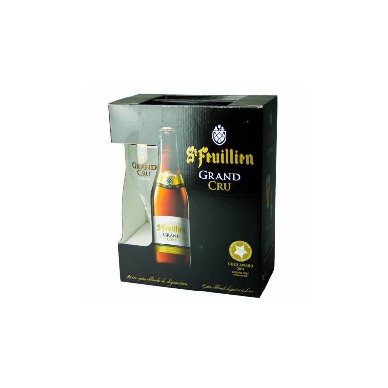 St-Feuillien Grand Cru Coffret VC
4 bouteilles 33cl + 1 verre