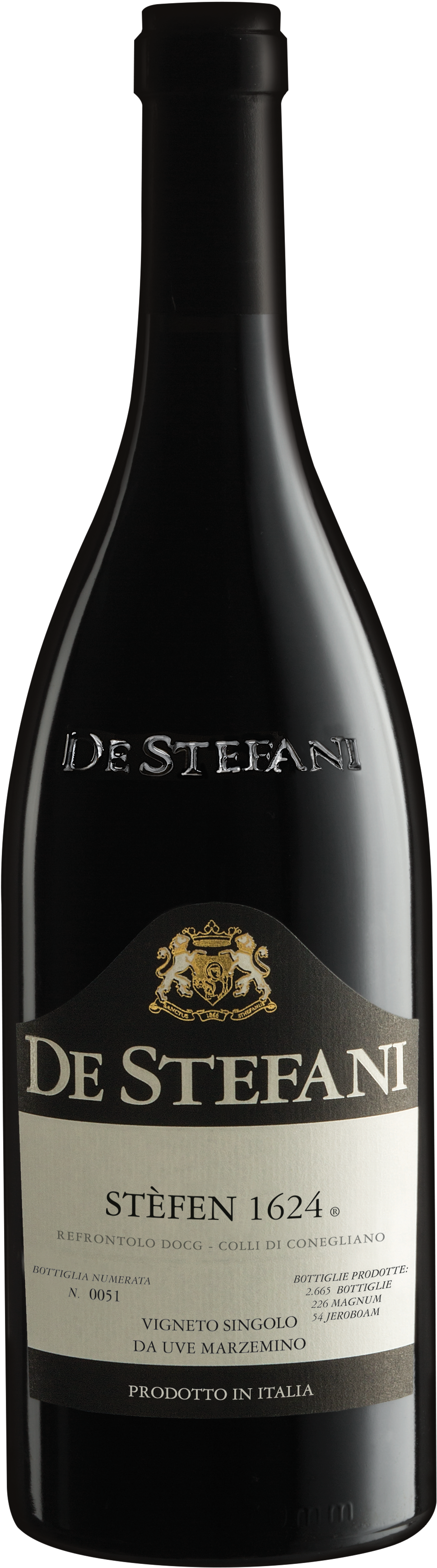Stefen 1624 Refrontolo DOCG
Colli di Conegliano Cantina De Stefani