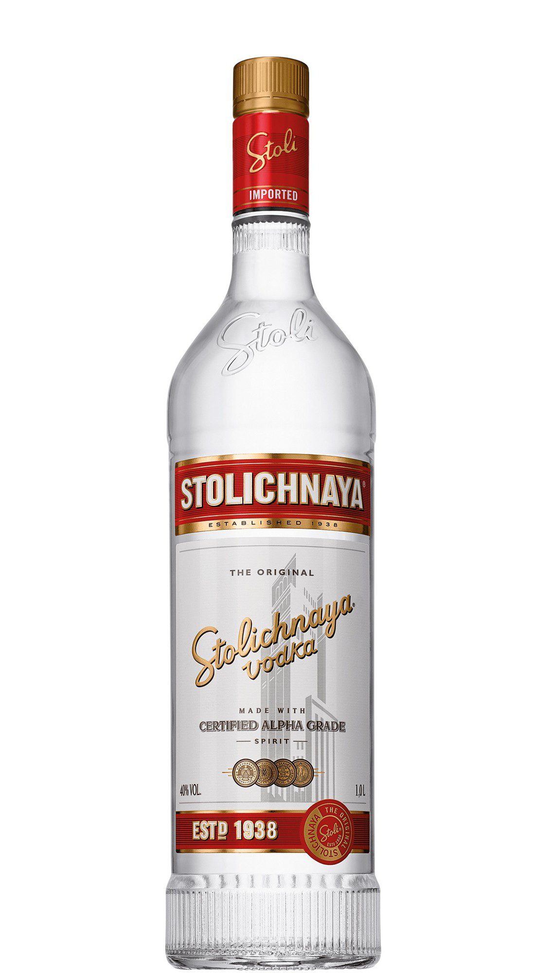 Stolichnaya Vodka 
Hot