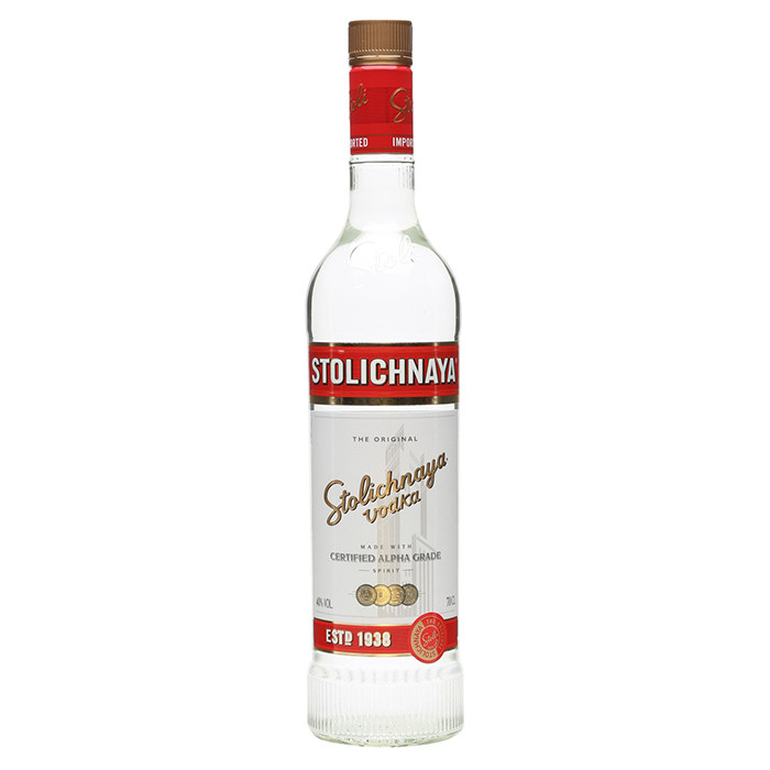 Stolichnaya Vodka 
Red Premium