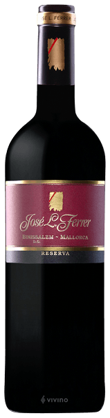 Veritas Reserva rouge
José L. Ferrer Binissalem-Mallorca do 
