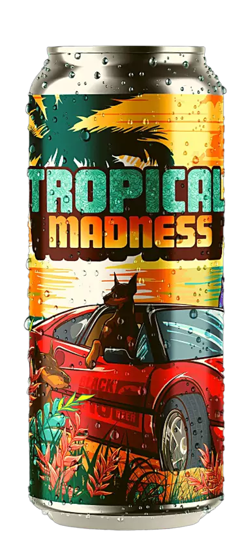 Tropical madness Craft serie 2024 NEIPA boîte **
Brasserie Blackpig