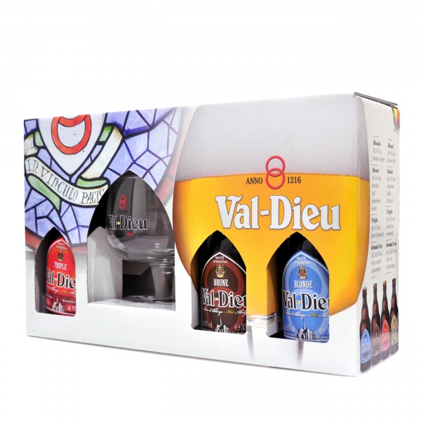 Val Dieu Trio Coffret VC
3 bouteilles 33cl + 1 verre