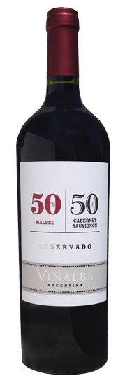 Vinalba 50/50 Cabernet/Malbec 
Bodegas Fabre Patagonia Mo