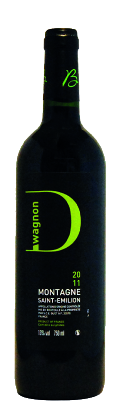 Wagnon D Wine rouge
Montagne Saint-Emilion