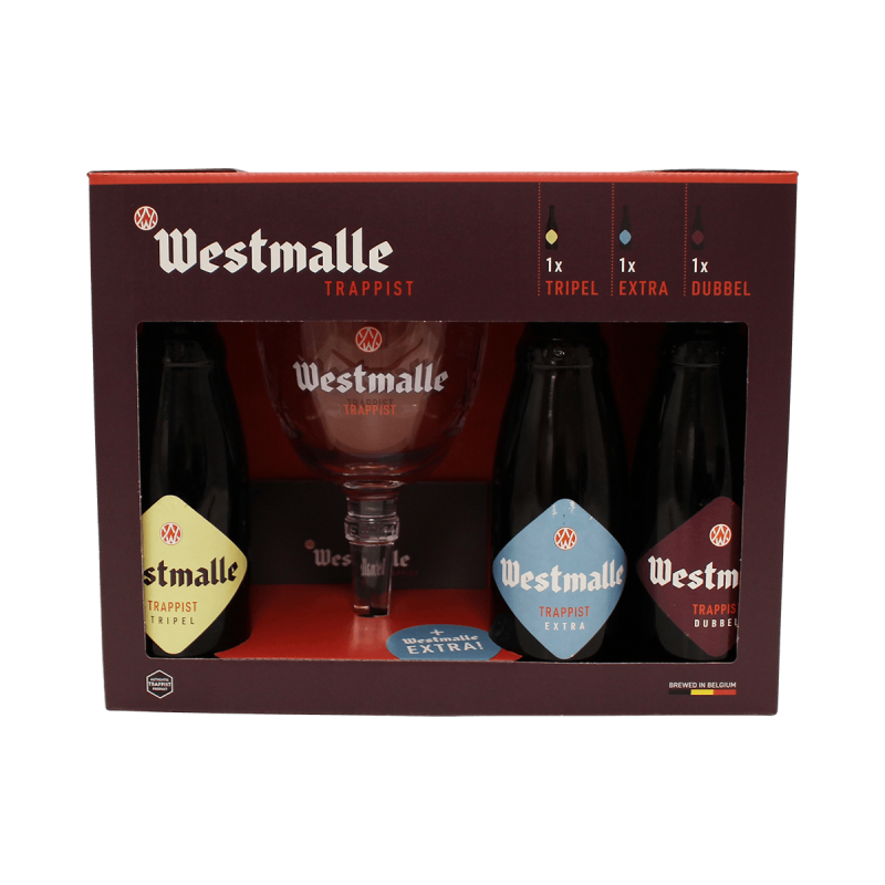 Westmalle Coffret VC
3 bouteilles 33cl + 1 verre